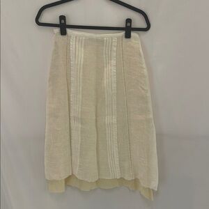 Elegant Cream Women's Zara Skirt